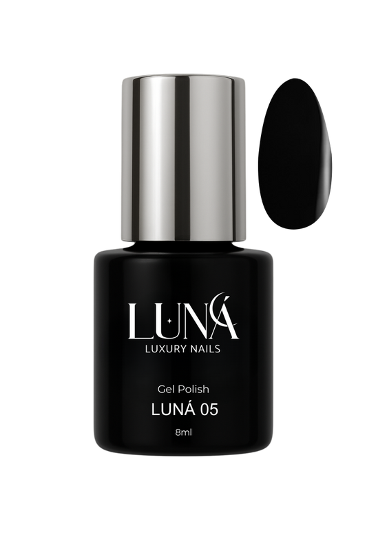 VERNIZ GEL POLISH LUNÁ EXTRA BLACK 05. 8ML