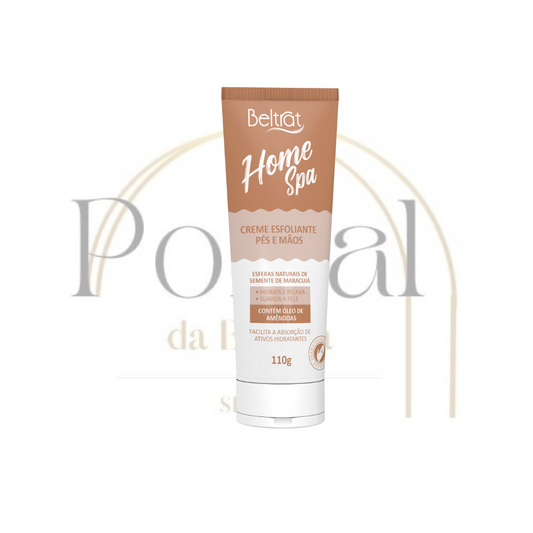 Creme Esfoliante Home Spa Pés e Mãos 110g  - Beltrat