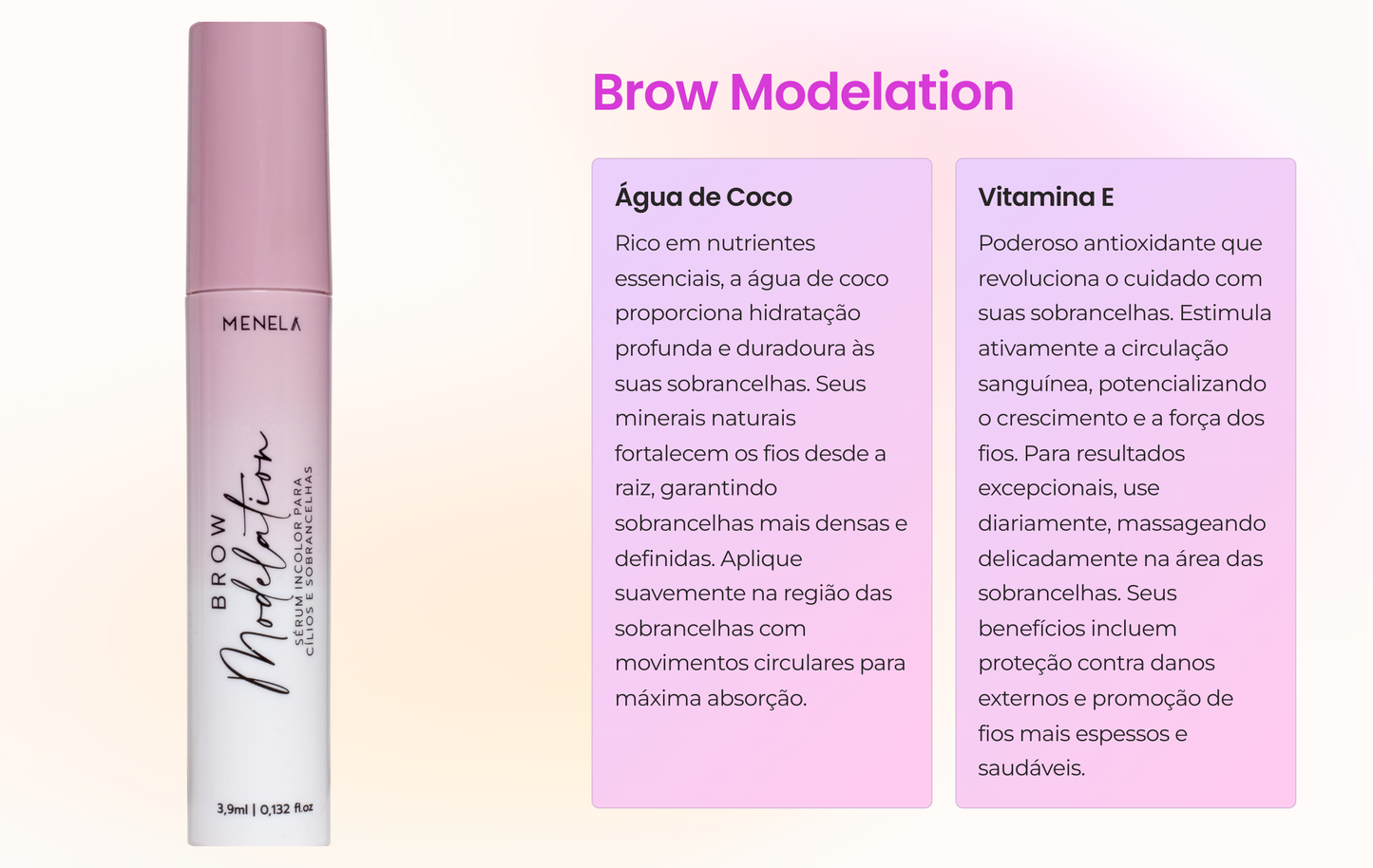 Sérum Brow Modelation Incolor
