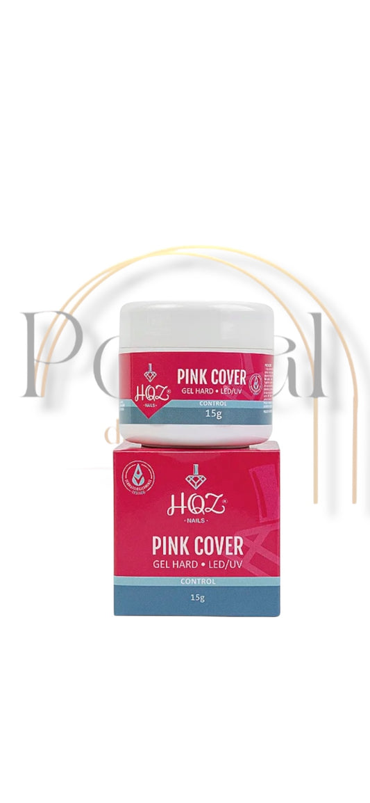 Gel pink cover HQZ Nails 15g  control