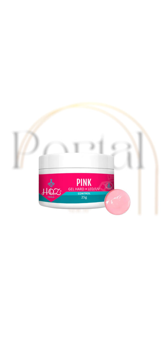 Gel Pink Hard Control 25g - HQZ Nails