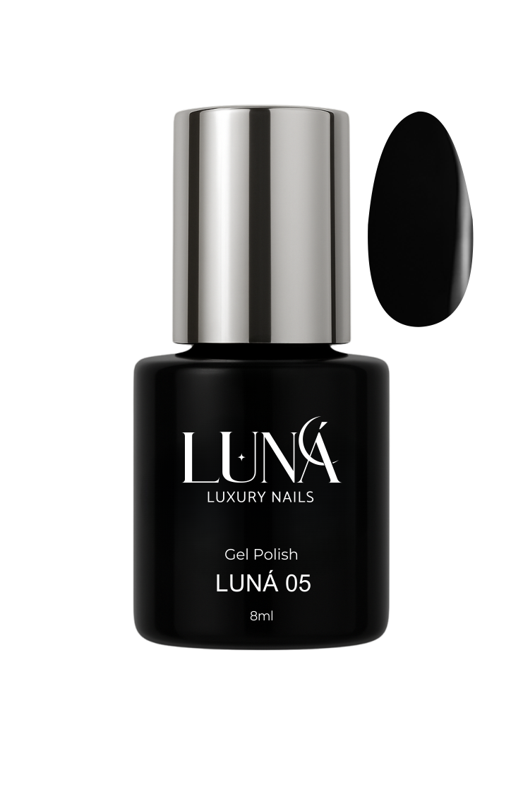 VERNIZ GEL POLISH LUNÁ EXTRA BLACK 05. 8ML
