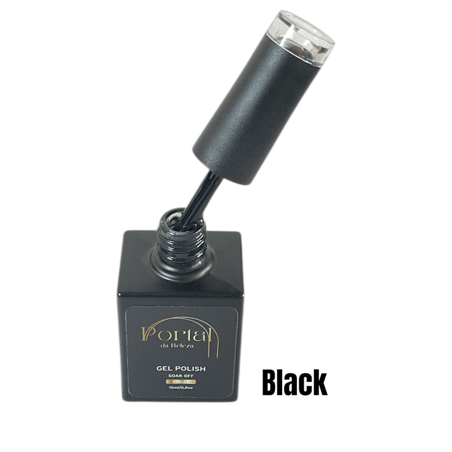 Verniz em Gel Polish Black Portal - 15ml