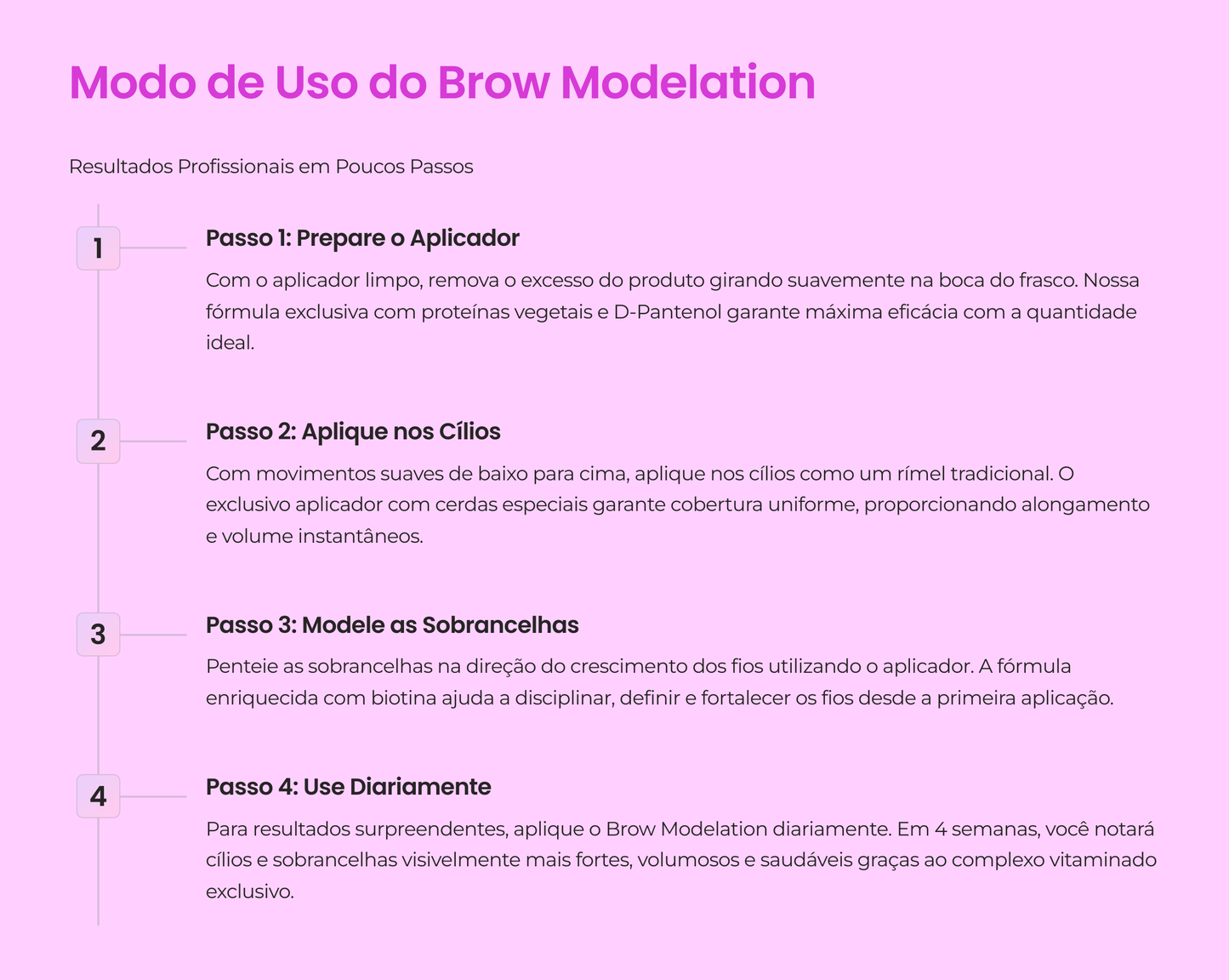 Sérum Brow Modelation Incolor